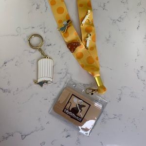Disney Pixar Ratatouille Pin and Lanyard set with Keychain by Loungefly